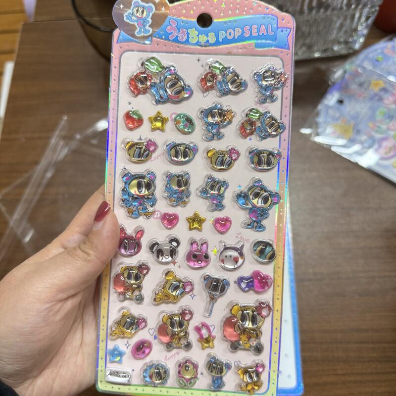 Phone Accessories From China - Adesivi 3D retrò a tema cartoni