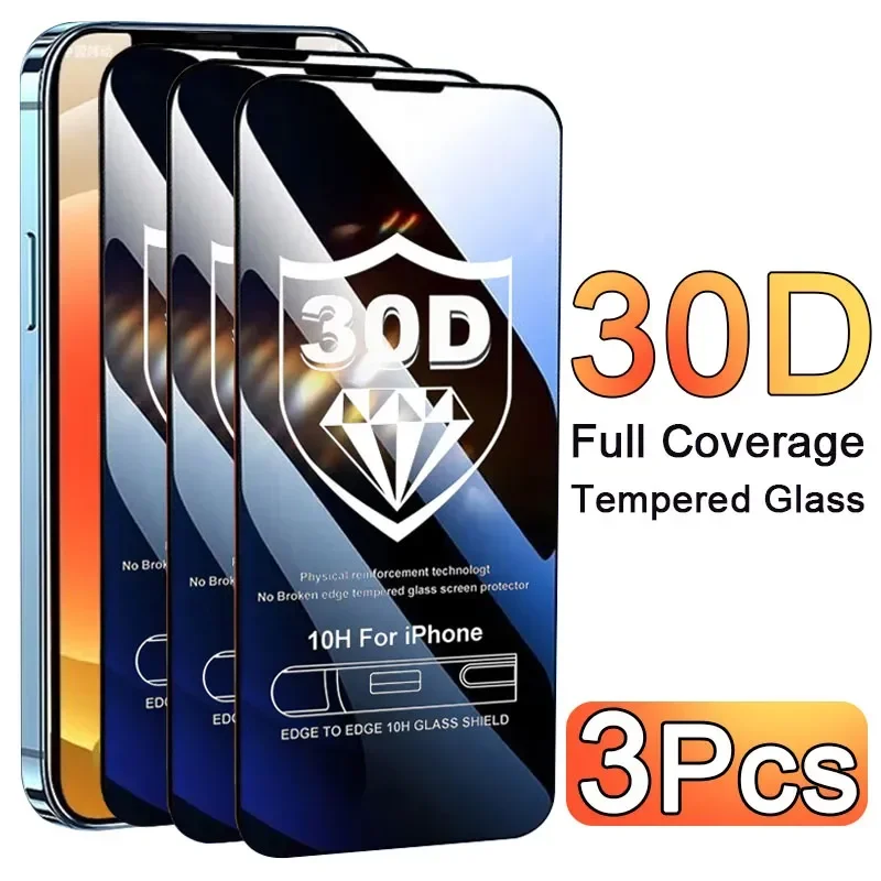 Phone Accessories Box Set - 3 Pezzi di Proteggi Schermo in