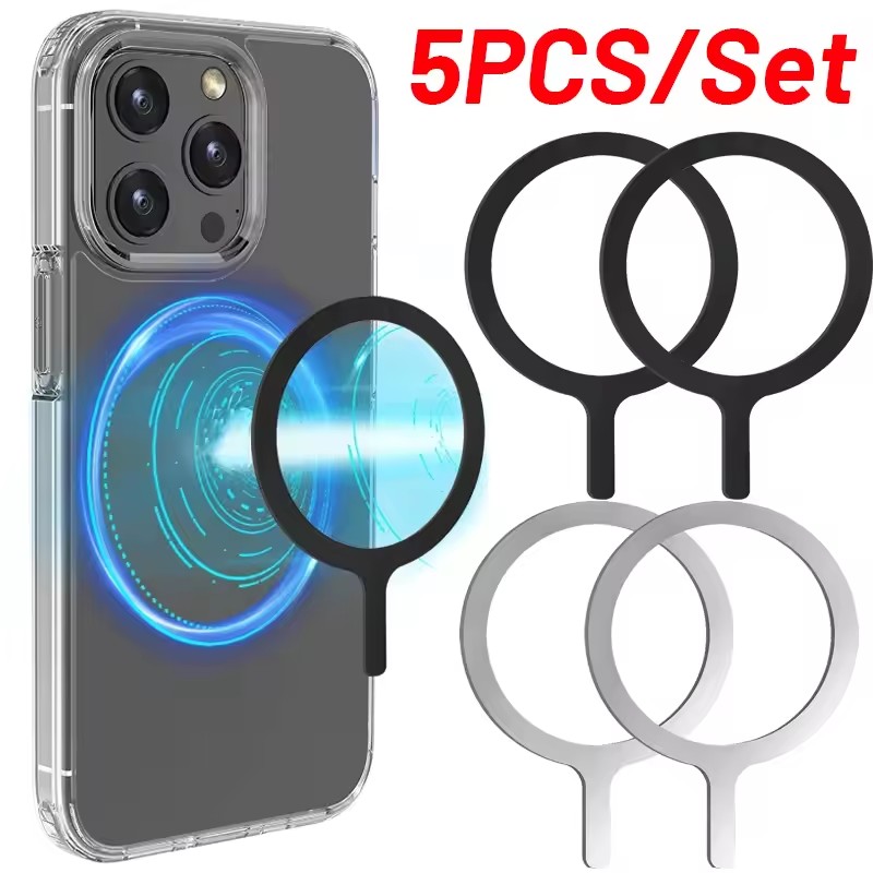 Phone Accessories Holder Car - 5-1 Pezzi Anello Adesivo per Ricarica