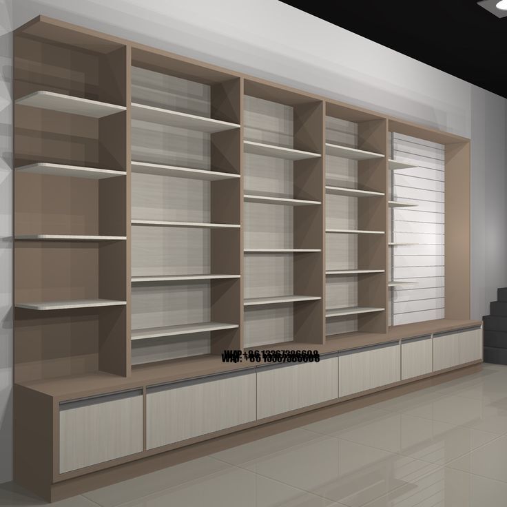 Phone Accessories Shop Design - Display M2 Mobili moderni per negozi