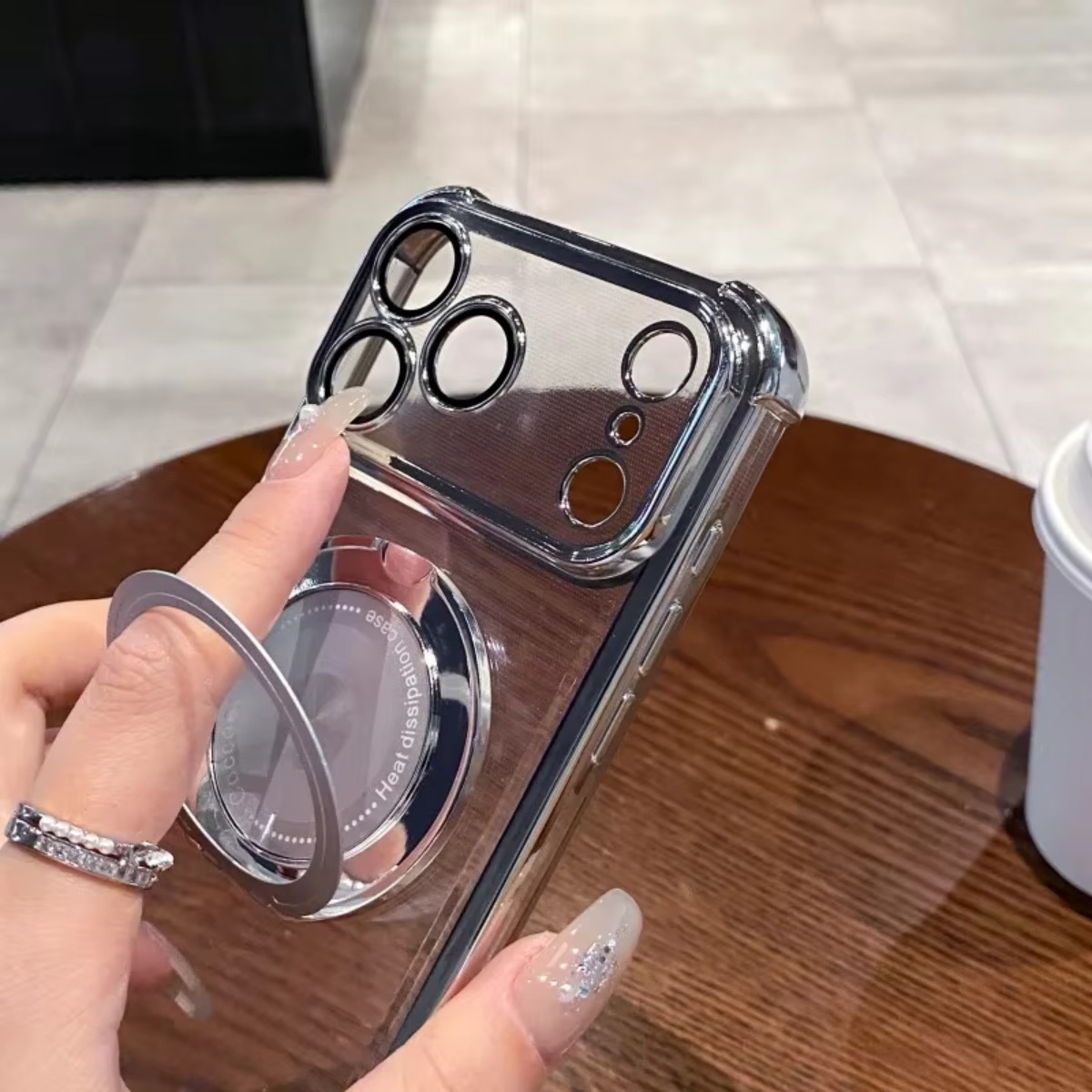Custodia magnetica trasparente - Phone Accessories Case recensione e prezzo