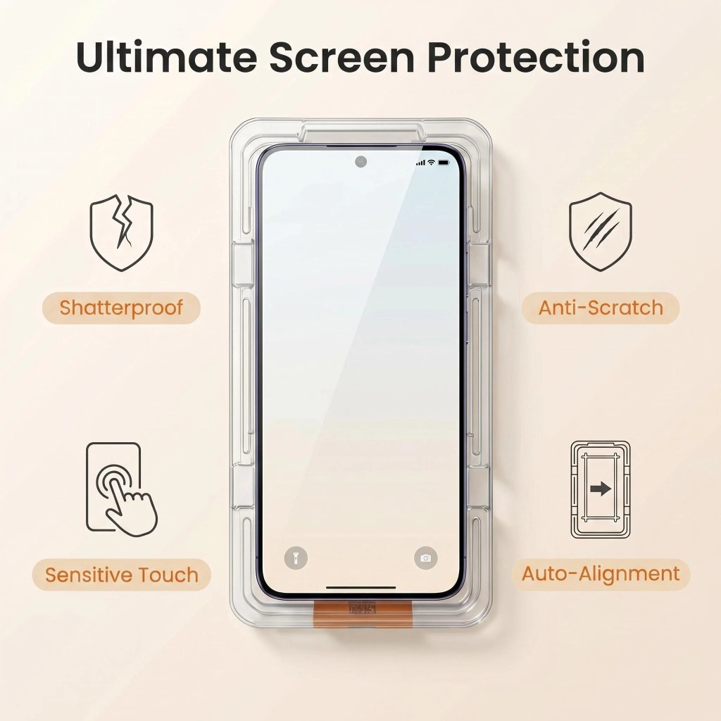 2 Pezzi di Vetro Temperato 9H  - Phone Accessories Online Store recensione e prezzo